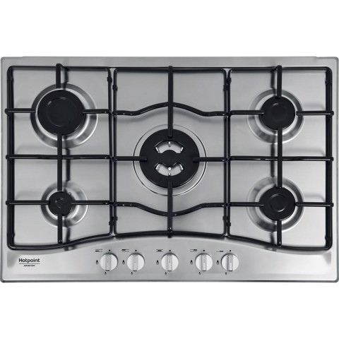 Hotpoint Ariston Ariston Piano cottura a gas PCN 752 T/IX/HAR Made in Italy