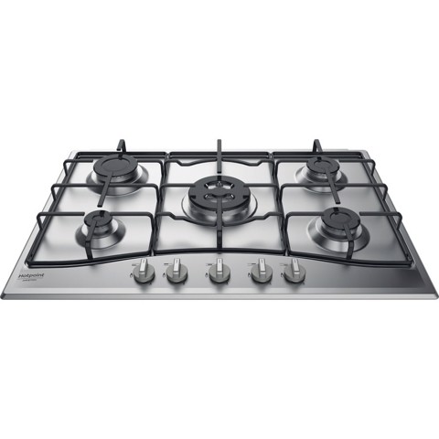 Hotpoint Ariston Ariston Piano cottura a gas PCN 752 T/IX/HAR Made in Italy