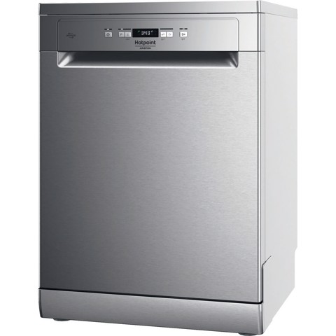 Hotpoint Ariston HA6FA14BN7A0X, Lavastoviglie 60cm, Classe A, 14 coperti, 3DZoneWash, 41dBA, Inox