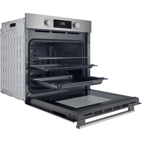 Hotpoint Ariston HAO 458H X Forno Multifunzione inox con display e manopole esterne, Idrolisi