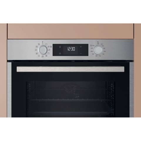 Hotpoint Ariston HAO 458H X Forno Multifunzione inox con display e manopole esterne, Idrolisi