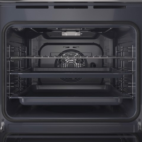 Hotpoint Ariston HAO 458H X Forno Multifunzione inox con display e manopole esterne, Idrolisi