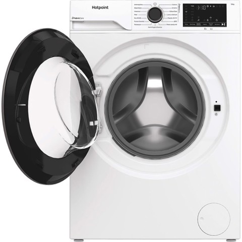 Hotpoint Ariston HB 103 CARE IT, Capacità 10kg, classe A -30%, Motore Inverter, 1400 giri, Display digitale XL, Vapore,