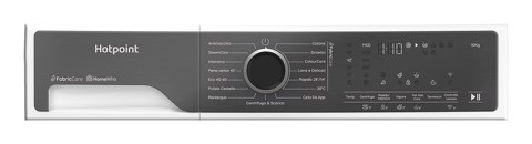 Hotpoint Ariston HP 105 CARE IT lavatrice Caricamento frontale 10 kg 1351 Giri/min Nero, Bianco