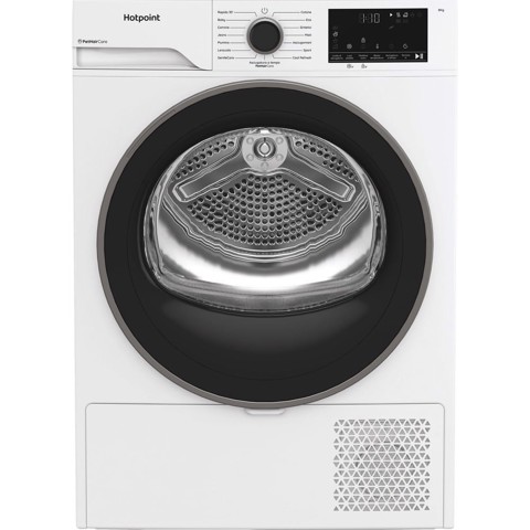 Hotpoint Ariston HPT 83D BS IT, Capacità 8kg, classe D, EasyIron, PetHair Removal | Profondità mobile 54cm