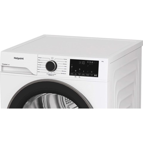 Hotpoint Ariston HPT 84D BS IT, Capacità 8kg, classe C, EasyIron, PetHair Removal | Profondità mobile 54cm