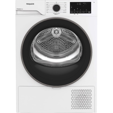 Hotpoint Ariston HPTS 74D BS IT, Capacità 7kg, classe C, EasyIron, Slim, PetHair Removal