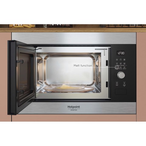 Hotpoint Ariston MF20G IX HA.1 Microonde con grill, inox, 20Lt, Defrost,Funzioni Automatiche
