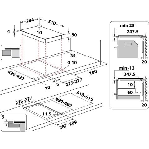 Hotpoint Ariston Piano cottura a induzione HQ 0930S NE