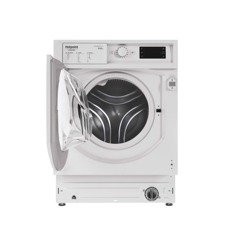 Hotpoint BI WDHG 861485 EU lavasciuga Da incasso Caricamento frontale Bianco D