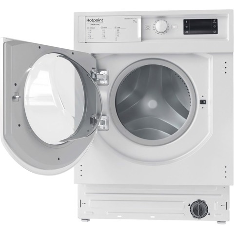 Hotpoint BI WMHG 71483 EU N lavatrice Caricamento frontale 7 kg 1400 Giri/min D Bianco