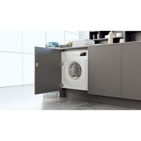 Hotpoint BI WMHG 71483 EU N lavatrice Caricamento frontale 7 kg 1400 Giri/min D Bianco