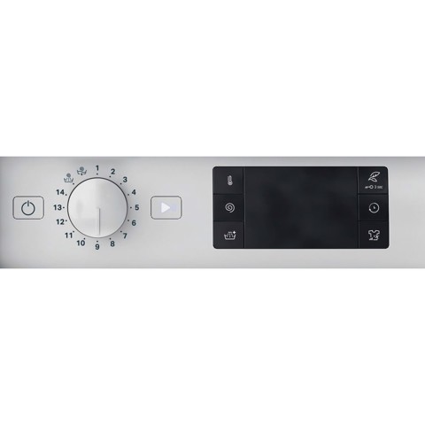 Hotpoint BI WMHG 71483 EU N lavatrice Caricamento frontale 7 kg 1400 Giri/min D Bianco