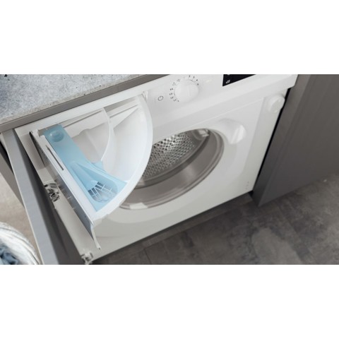 Hotpoint BI WMHG 71483 EU N lavatrice Caricamento frontale 7 kg 1400 Giri/min D Bianco