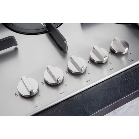 Hotpoint FTGHG 751 D/HA(BK) Nero Da incasso 75 cm Gas 5 Fornello(i)