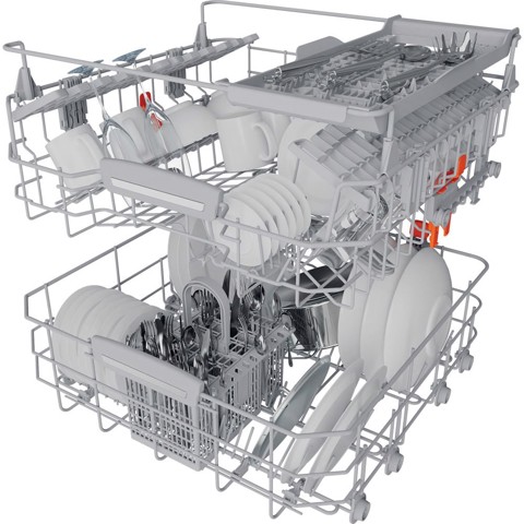 Hotpoint HFO 3O32 CW X Libera installazione 14 coperti D