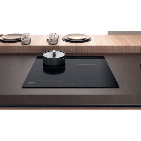 Hotpoint HQ 5660S NE Nero Da incasso 59 cm Piano cottura a induzione 4 Fornello(i)