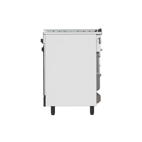 Hotpoint HS68G5PHX/E/1 Cucina Elettrico Gas Nero, Acciaio inossidabile A