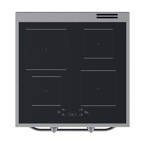 Hotpoint HS68IQ8CHX/E Cucina Piano cottura a induzione Acciaio inossidabile A