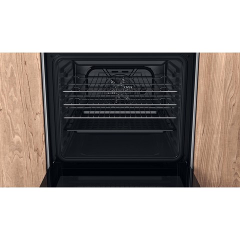 Hotpoint HS68IQ8CHX/E Cucina Piano cottura a induzione Acciaio inossidabile A