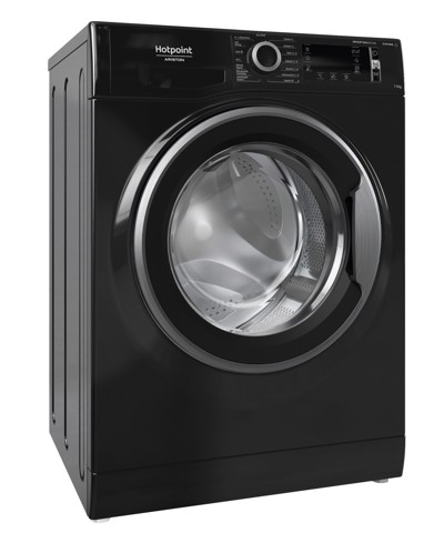Hotpoint NBT 116 BLACK IT lavatrice Caricamento frontale 11 kg 1400 Giri/min Nero