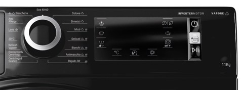 Hotpoint NBT 116 BLACK IT lavatrice Caricamento frontale 11 kg 1400 Giri/min Nero