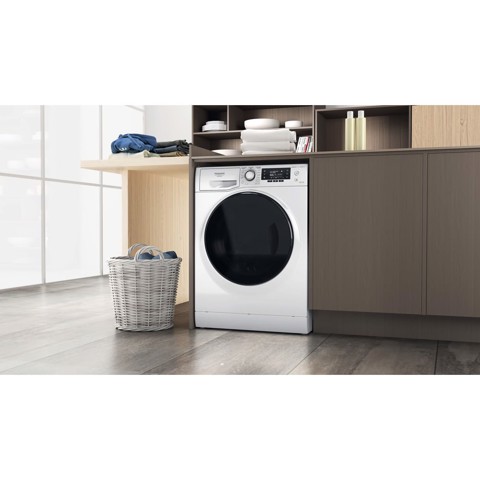 Hotpoint NDD 11726 DA IT lavasciuga Libera installazione Caricamento frontale Bianco E