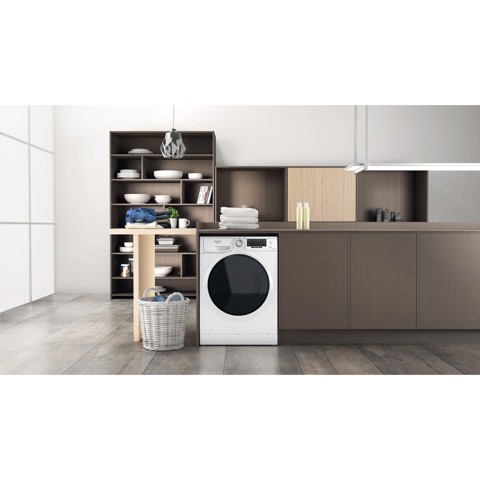Hotpoint NDD 11726 DA IT lavasciuga Libera installazione Caricamento frontale Bianco E
