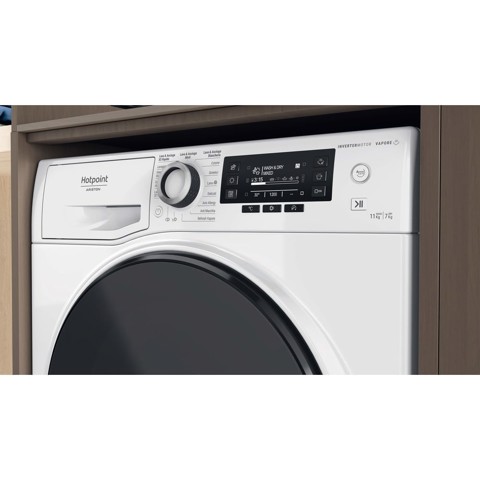 Hotpoint NDD 11726 DA IT lavasciuga Libera installazione Caricamento frontale Bianco E