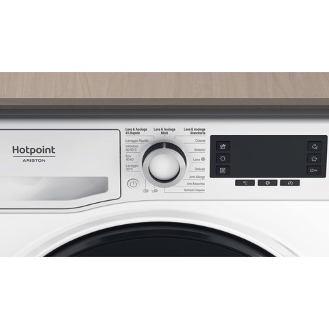 Hotpoint NDD 11726 DA IT lavasciuga Libera installazione Caricamento frontale Bianco E