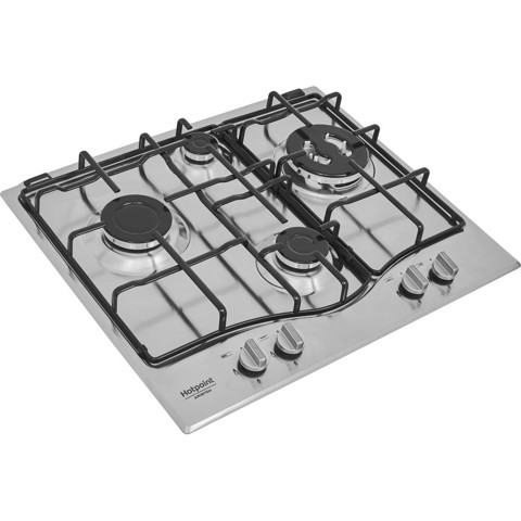 Hotpoint PCN 642 T/IX/HAR Acciaio inossidabile Da incasso 60 cm Gas 4 Fornello(i)