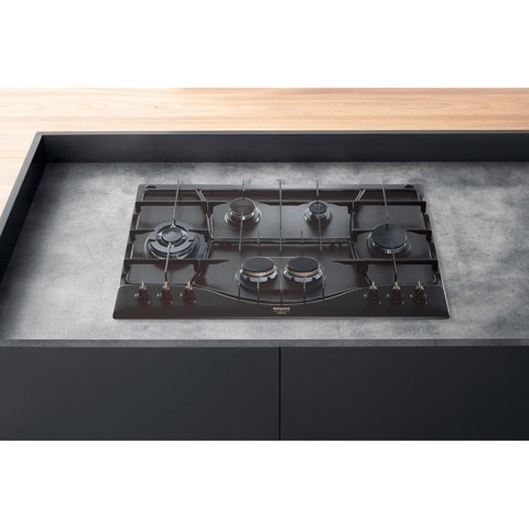 Hotpoint PHN 960MST (AN) R/HA Antracite Da incasso 90 cm Gas 5 Fornello(i)