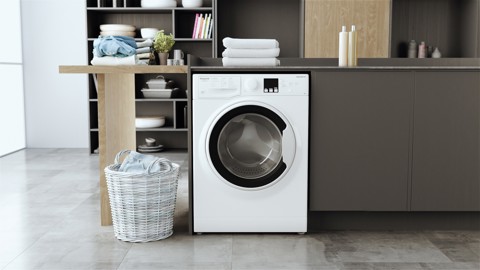 Hotpoint RSSF 624 W IT N lavatrice Caricamento frontale 6 kg 1200 Giri/min C Bianco