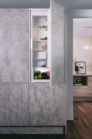 Hotpoint S 12 A1 D/HA 2 frigorifero Da incasso 209 L E Acciaio inossidabile