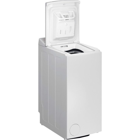 Hotpoint WMTG 6524BS IT lavatrice Caricamento dall'alto 6,5 kg 1200 Giri/min C Bianco