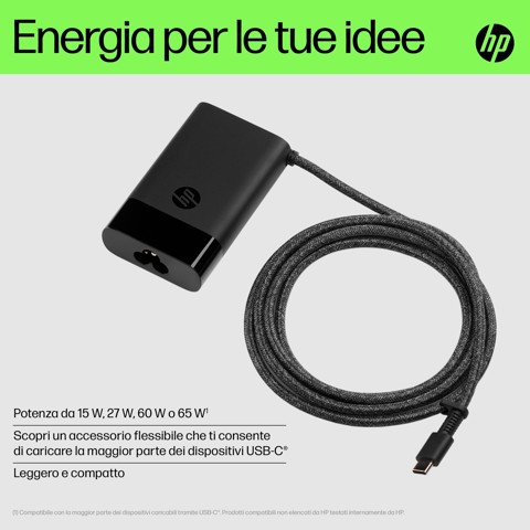 HP Caricabatterie per laptop USB-C 65 W