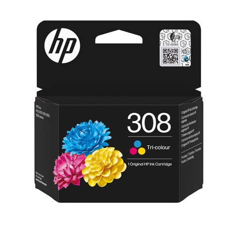 HP Cartuccia di inchiostro in tricromia originale 308