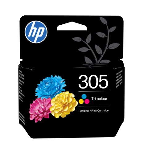HP Cartuccia di inchiostro tricromia originale 305