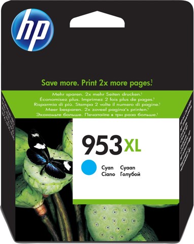 HP 953XL Cartuccia inchiostro ciano originale ad alta capacità 