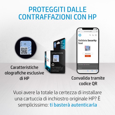 HP 304XL Cartuccia inchiostro originale nero 