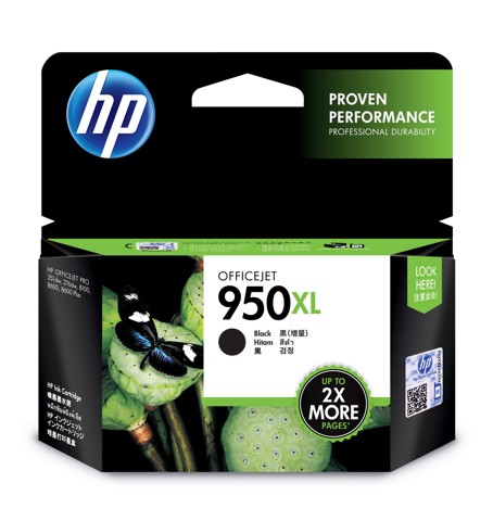 HP 950XL Cartuccia originale inchiostro nero ad alta capacità