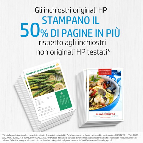 HP Cartuccia originale inchiostro tricromia 302