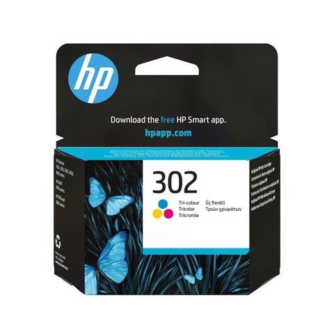 HP Cartuccia originale inchiostro tricromia 302