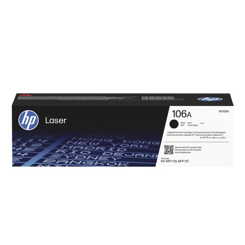 HP Cartuccia toner nero originale LaserJet 106A