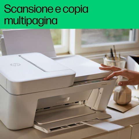HP DeskJet 4222e Wireless All-in-One Colore Stampante, Instant Ink; Fotocopiatrice, scanner