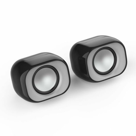 HP DHS-2111 altoparlante 2-vie Nero, Argento Cablato 6 W