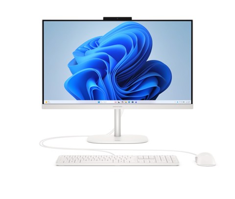 HP E5RY5EA All-in-One PC 40 60,5 cm (23.8") 1920 x 1080 Pixel 8 GB LPDDR5x-SDRAM 512 GB SSD Windows 11 Home Wi-Fi 6 (802.11ax) Bianco