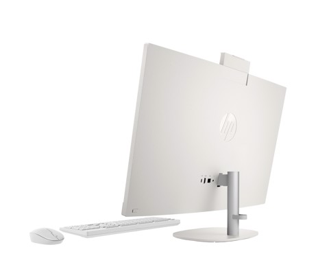 HP E5RY6EA All-in-One PC 120U 68,6 cm (27") 1920 x 1080 Pixel 8 GB DDR4-SDRAM 512 GB SSD Windows 11 Home Wi-Fi 6 (802.11ax) Bianco