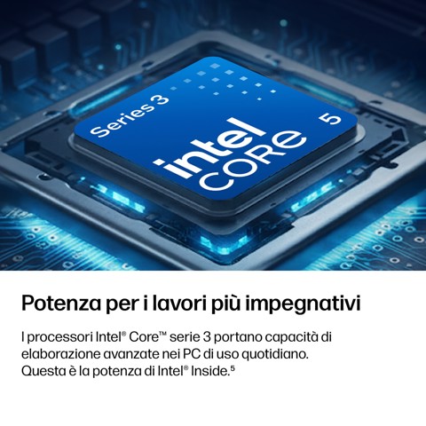 HP E5RY7EA PC/stazione di lavoro 8 GB LPDDR5x-SDRAM 512 GB SSD Windows 11 Home Mini PC AI PC Bianco