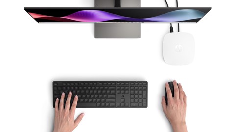 HP E5RY7EA PC/stazione di lavoro 8 GB LPDDR5x-SDRAM 512 GB SSD Windows 11 Home Mini PC AI PC Bianco